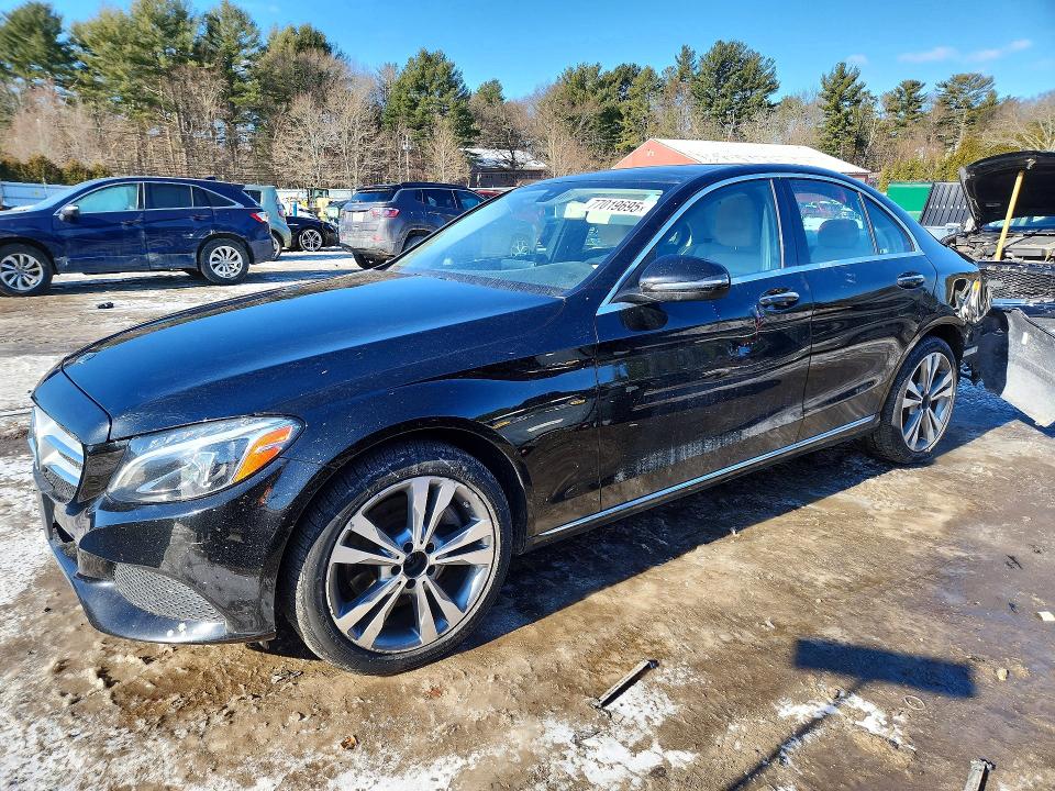 2018 MERCEDES-BENZ C — VIN WDDWF4KB7JR342918