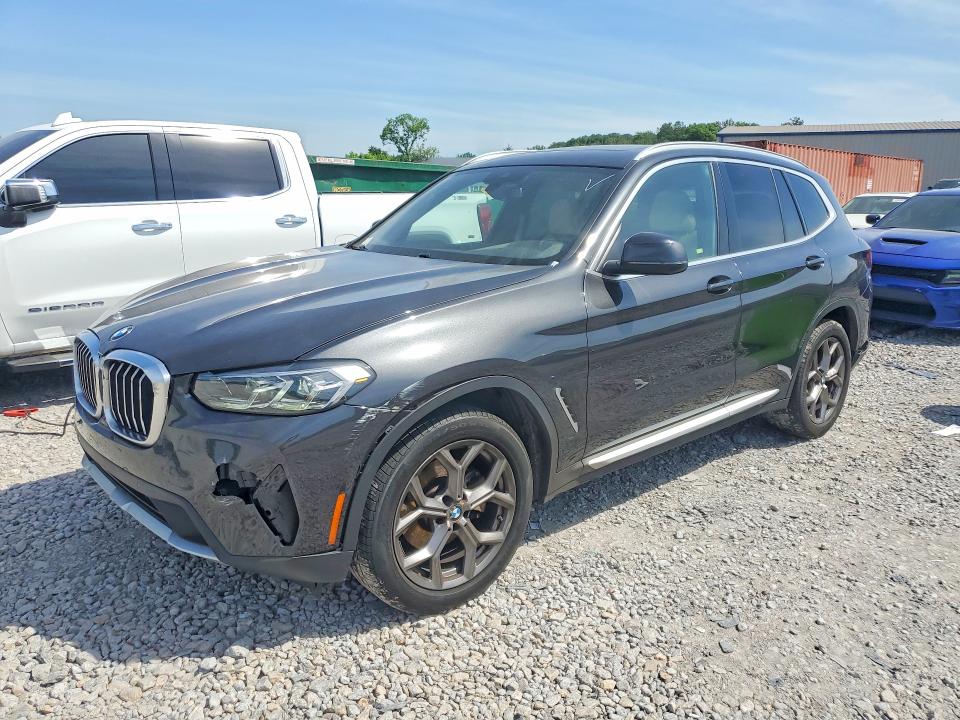 2022 BMW X3 — VIN 5UX43DP09N9M83639