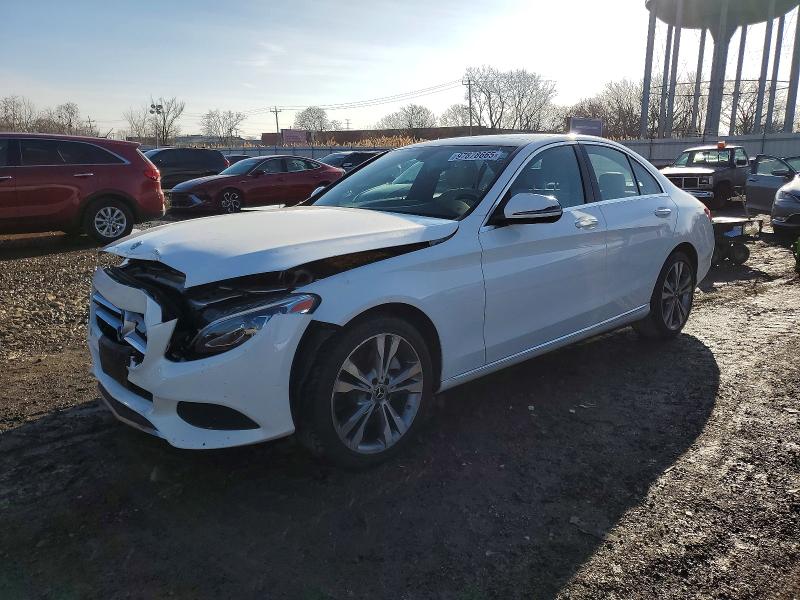 2018 MERCEDES-BENZ C — VIN WDDWF4KB7JR419691