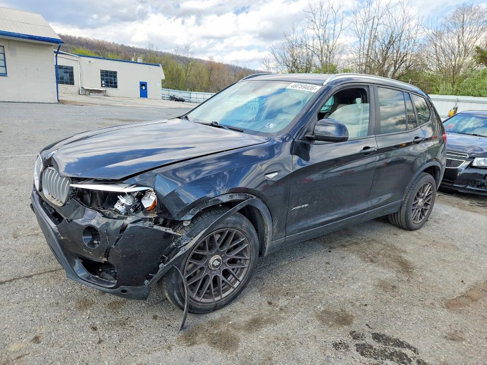 2017 BMW X3 — VIN 5UXWX7C59H0U42534