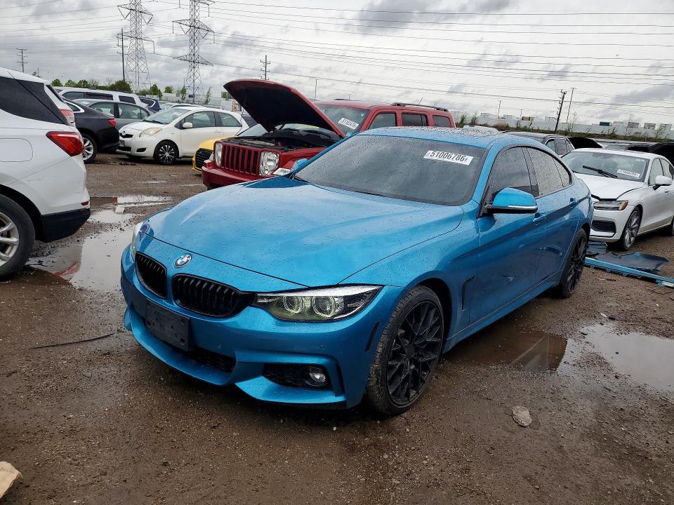2018 BMW 430 XI — VIN WBA4J3C51JBL04707