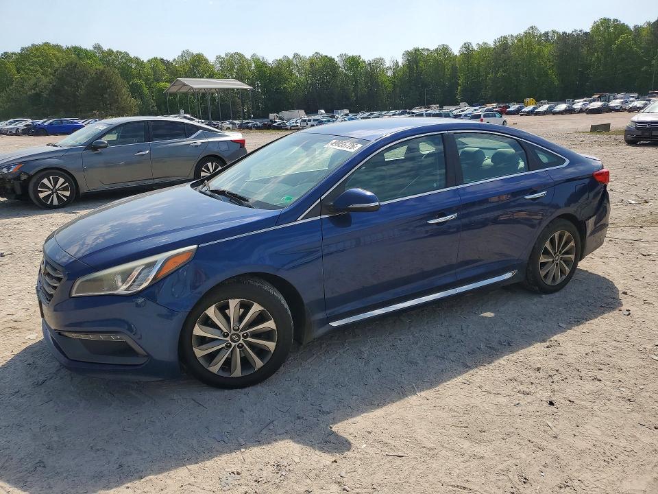 2016 HYUNDAI SONATA SE — VIN 5NPE34AF4GH298265