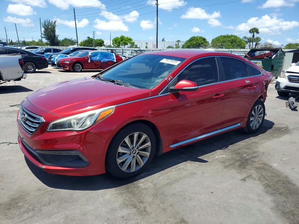 2017 HYUNDAI SONATA — VIN 5NPE34AF5HH460101