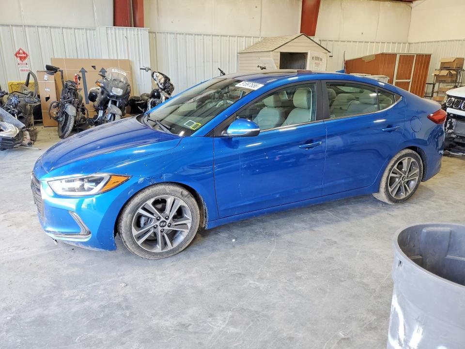 2018 HYUNDAI ELANTRA — VIN 5NPD84LF8JH281406