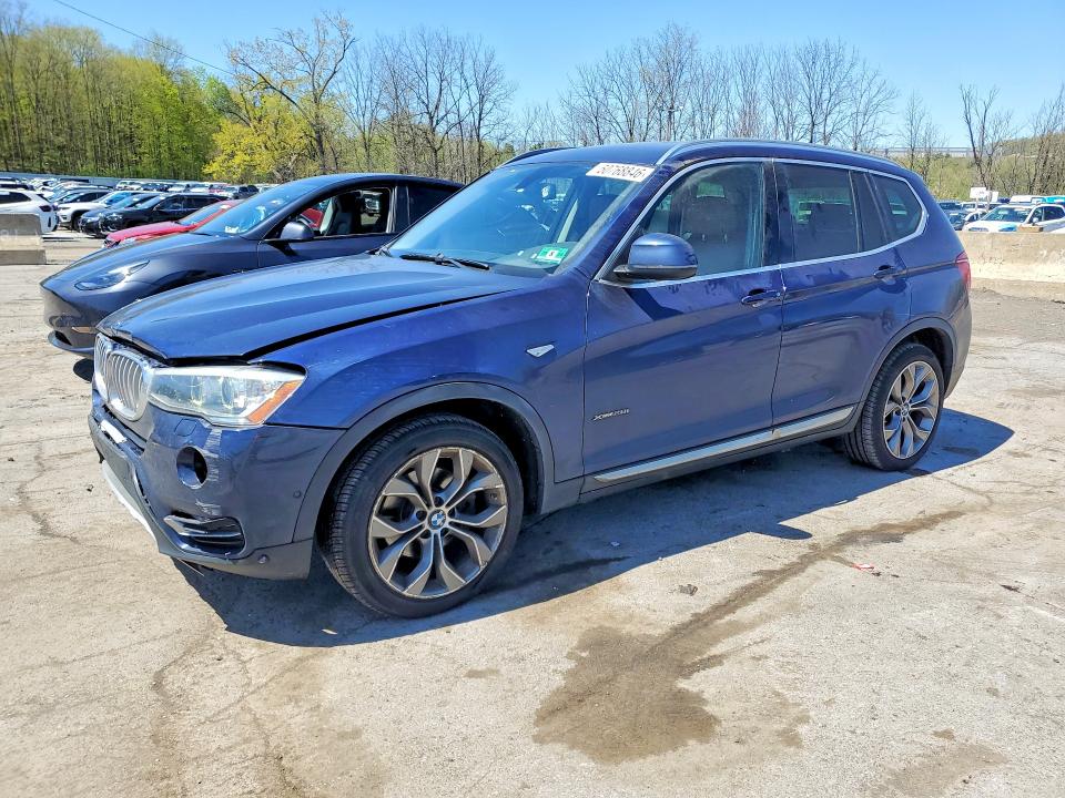 2015 BMW X3 — VIN 5UXWX9C50F0D50529