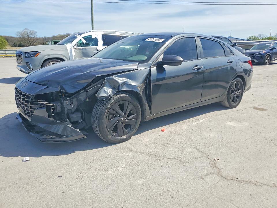 2021 HYUNDAI ELANTRA — VIN 5NPLS4AG2MH007180