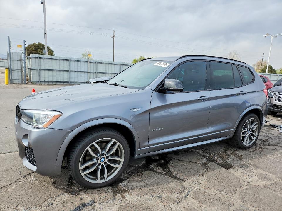 2017 BMW X3 — VIN 5UXWX9C35H0W73361