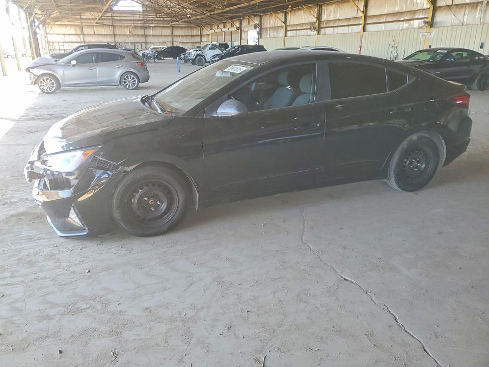 2019 HYUNDAI ELANTRA — VIN KMHD74LF3KU757874