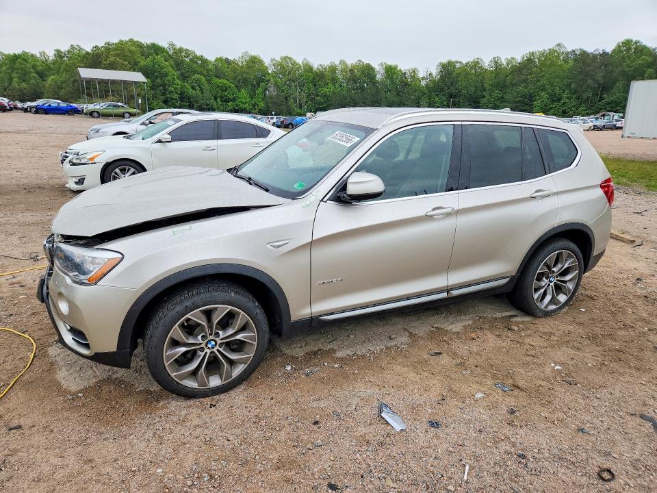 2015 BMW X3 — VIN 5UXWX9C56F0D61583