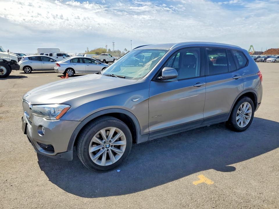 2017 BMW X3 — VIN 5UXWZ7C31H0X42139