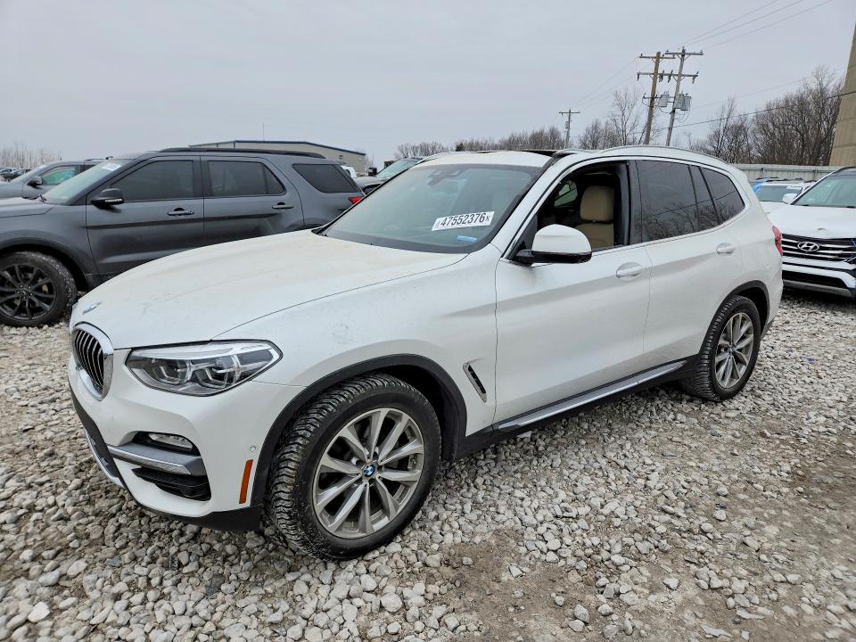 2018 BMW X3 — VIN 5UXTR9C58JLD74386