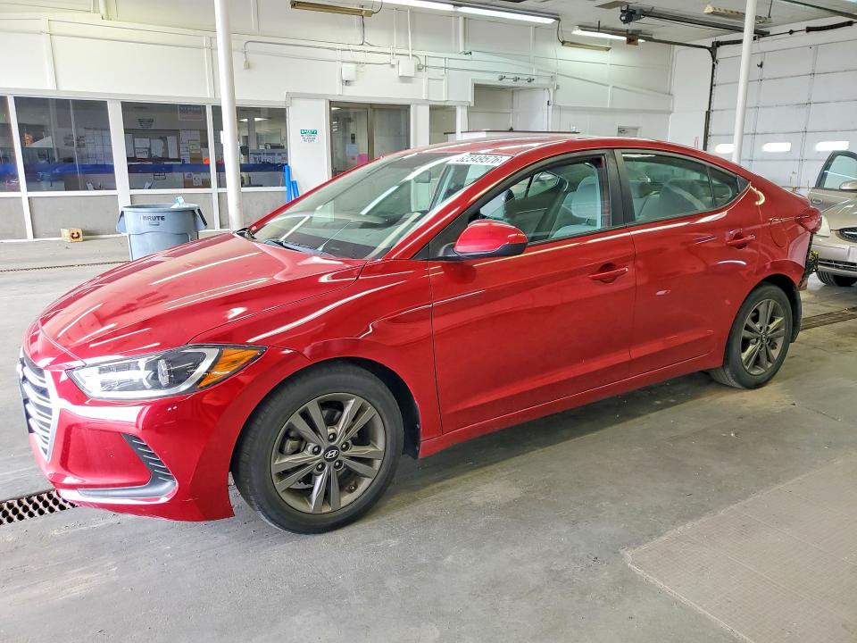 2018 HYUNDAI ELANTRA — VIN 5NPD84LF7JH324648