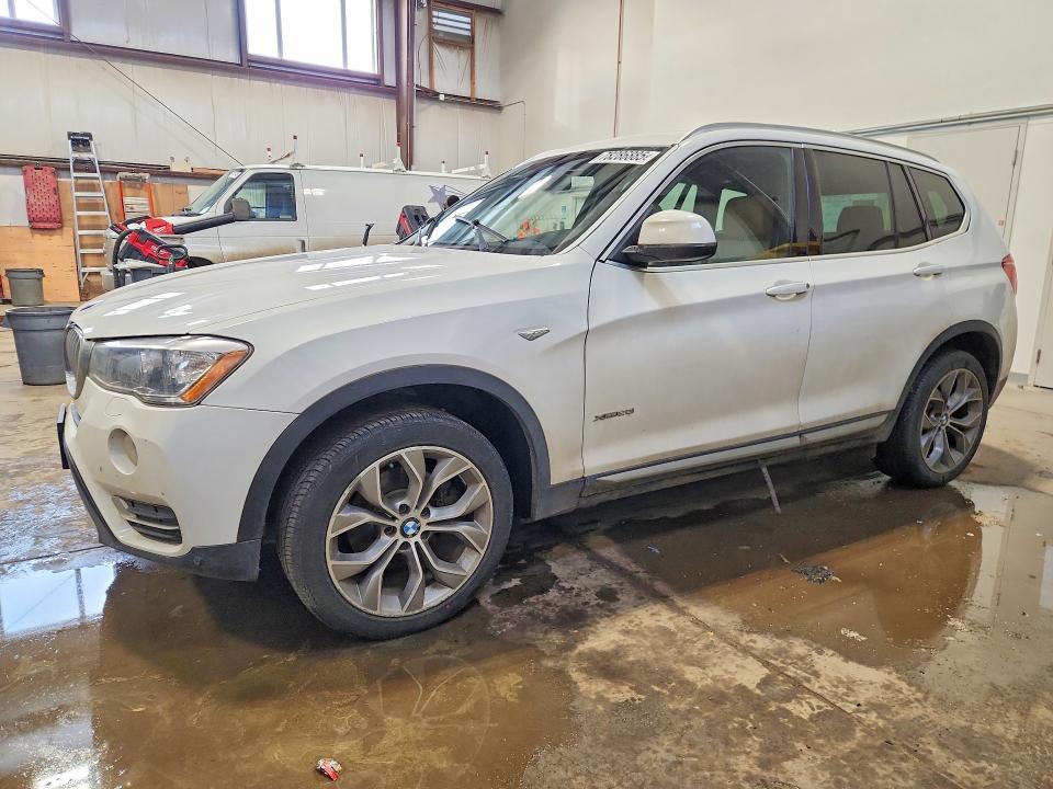 2016 BMW X3 — VIN 5UXWX9C51G0D64926