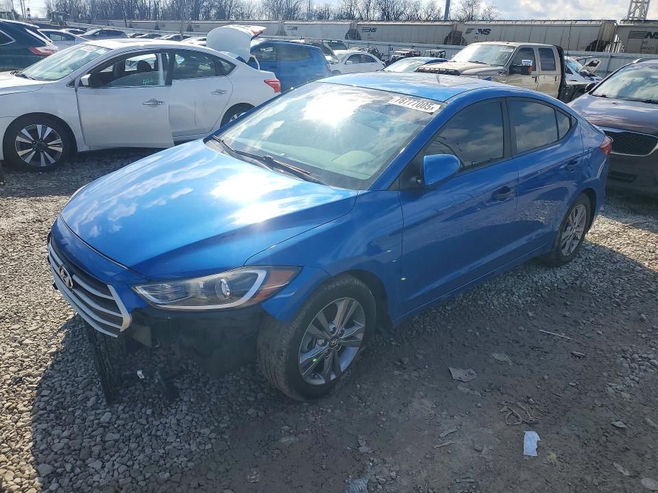 2018 HYUNDAI ELANTRA — VIN KMHD84LF2JU578477