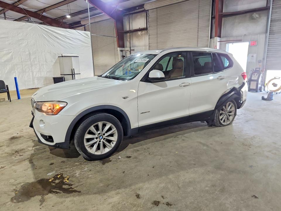 2016 BMW X3 — VIN 5UXWX9C59G0D68450
