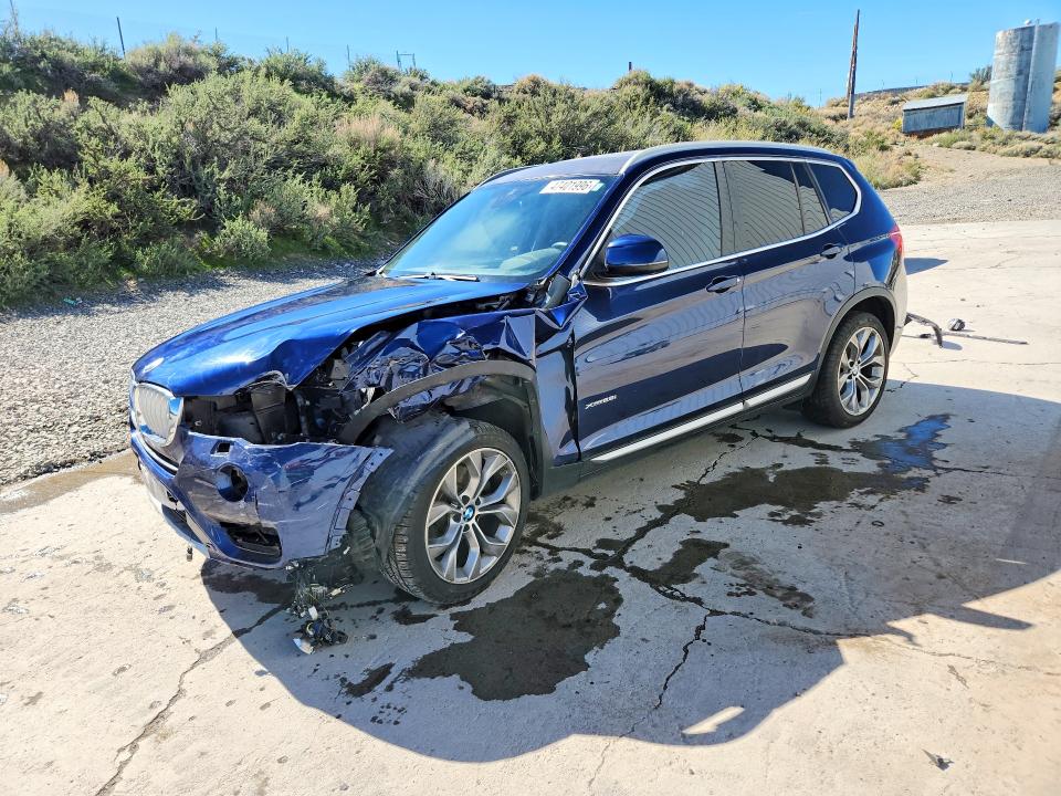 2016 BMW X3 — VIN 5UXWX9C57G0D72237