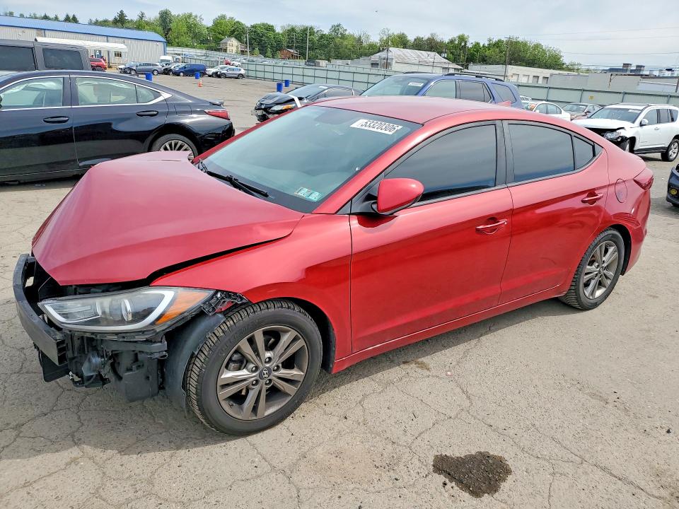 2018 HYUNDAI ELANTRA — VIN KMHD84LF6JU697777