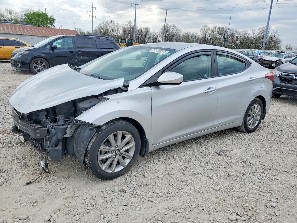 2016 HYUNDAI ELANTRA — VIN 5NPDH4AE4GH684379