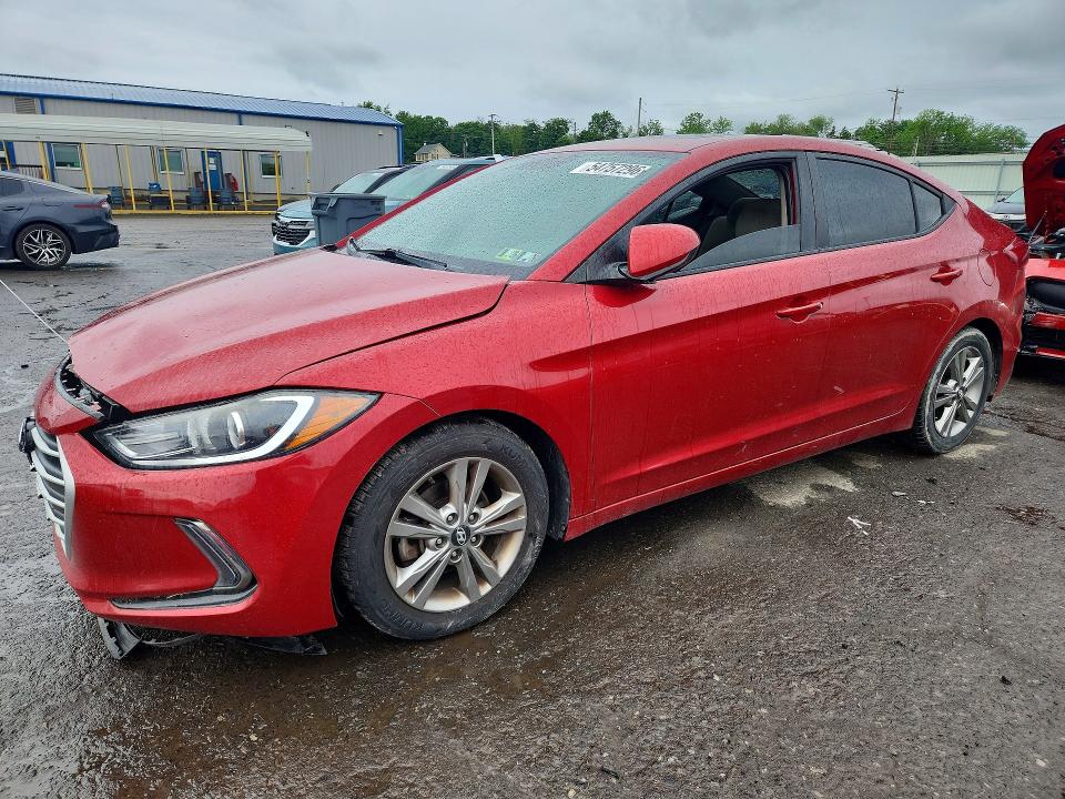 2017 HYUNDAI ELANTRA — VIN 5NPD84LF4HH189350