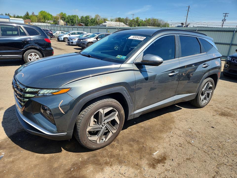 2022 HYUNDAI TUCSON — VIN 5NMJCCAE3NH038157