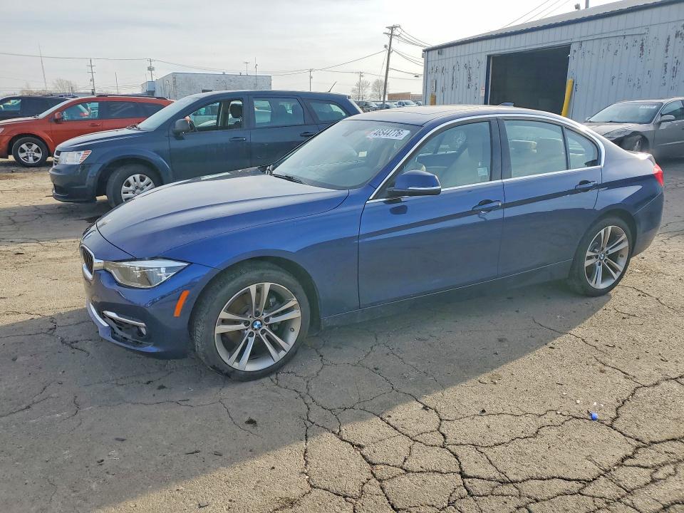 2018 BMW 330 — VIN WBA8D9C58JA607503