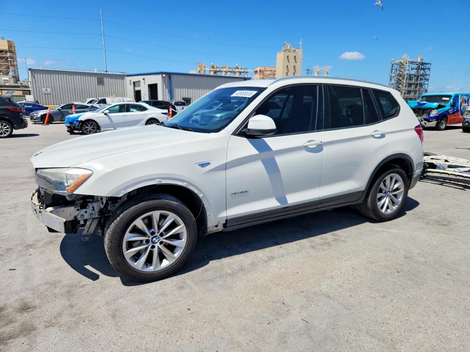 2016 BMW X3 — VIN 5UXWX9C58G0D72893