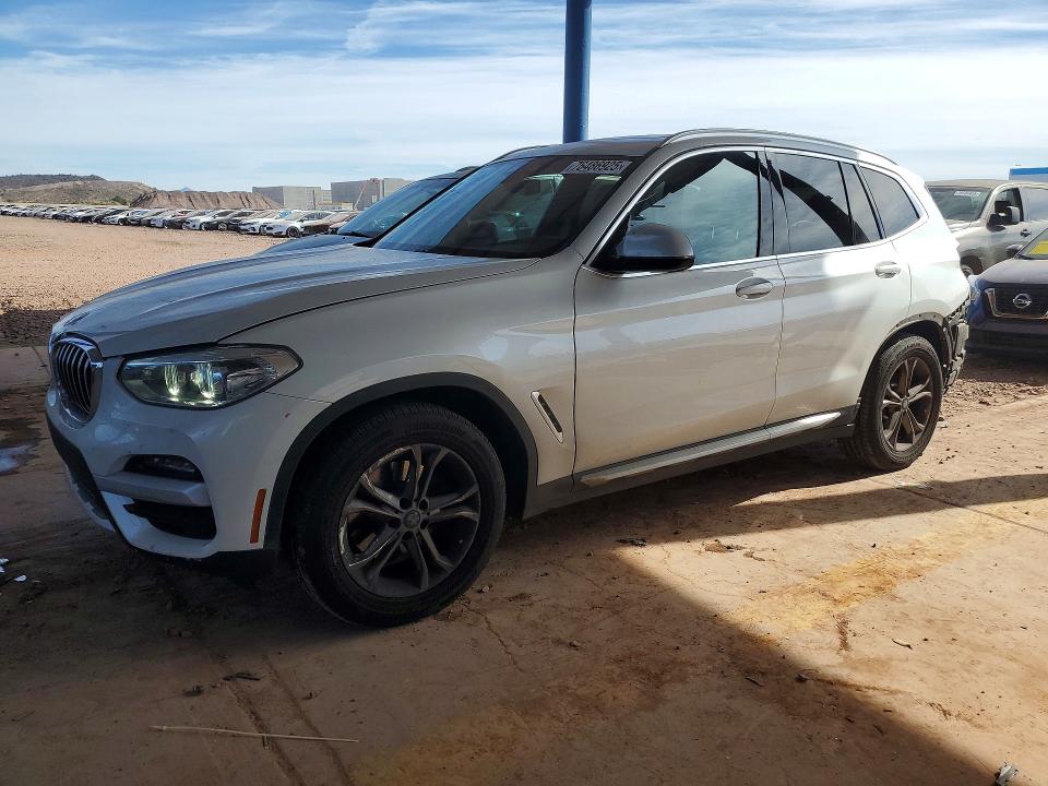 2021 BMW X3 — VIN 5UXTY3C0XM9H40404