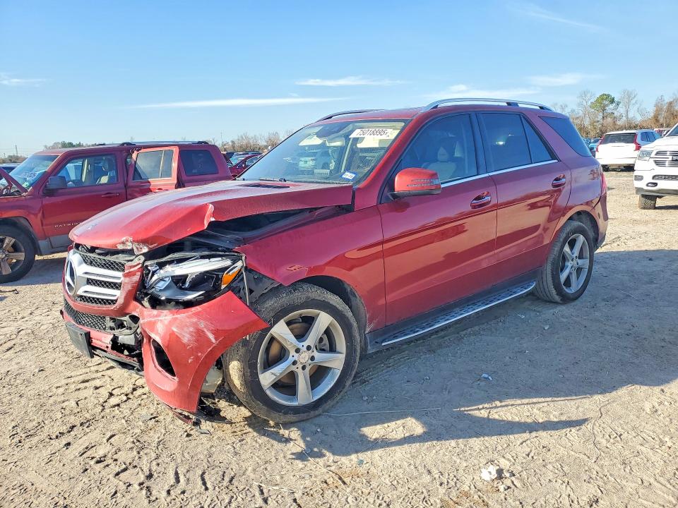 2016 MERCEDES-BENZ GLE — VIN 4JGDA5JBXGA767110