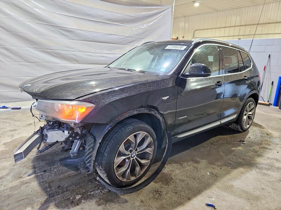 2017 BMW X3 — VIN 5UXWX9C38H0W70132