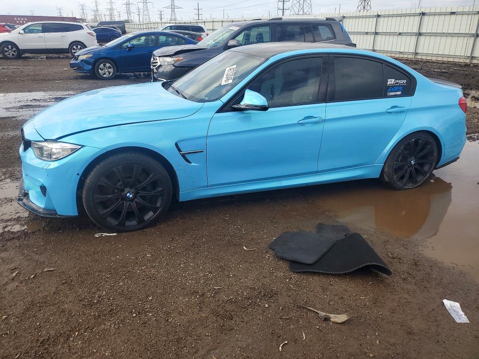 2017 BMW M3 — VIN WBS8M9C57H5G42454