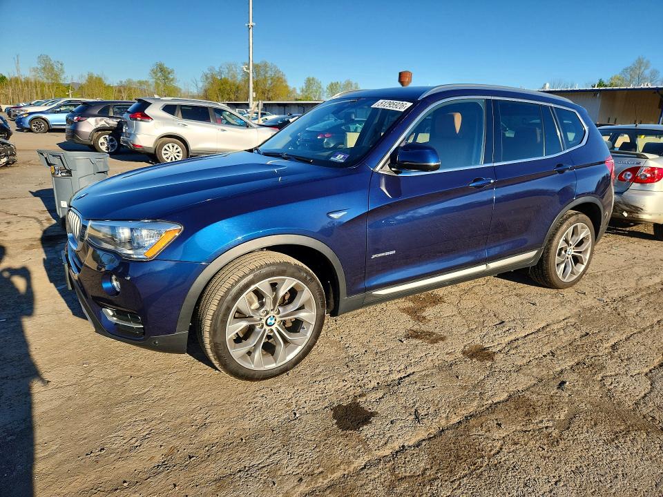2016 BMW X3 — VIN 5UXWX7C5XG0S15853