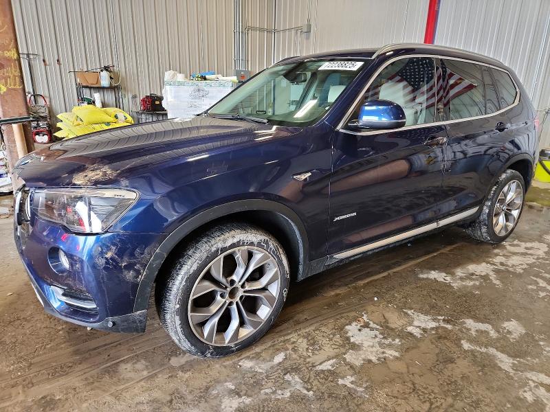 2016 BMW X3 — VIN 5UXWX9C5XG0D81921