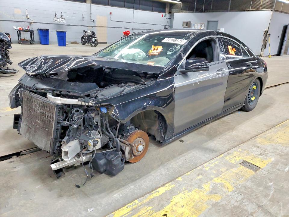 2018 MERCEDES-BENZ CLA — VIN WDDSJ4EB7JN643737
