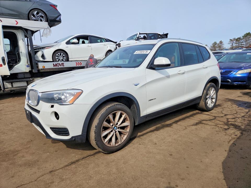 2016 BMW X3 — VIN 5UXWX9C59G0D63989
