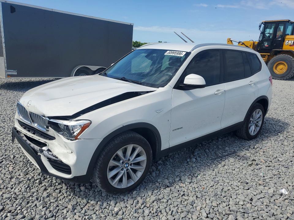 2017 BMW X3 — VIN 5UXWZ7C53H0U45097