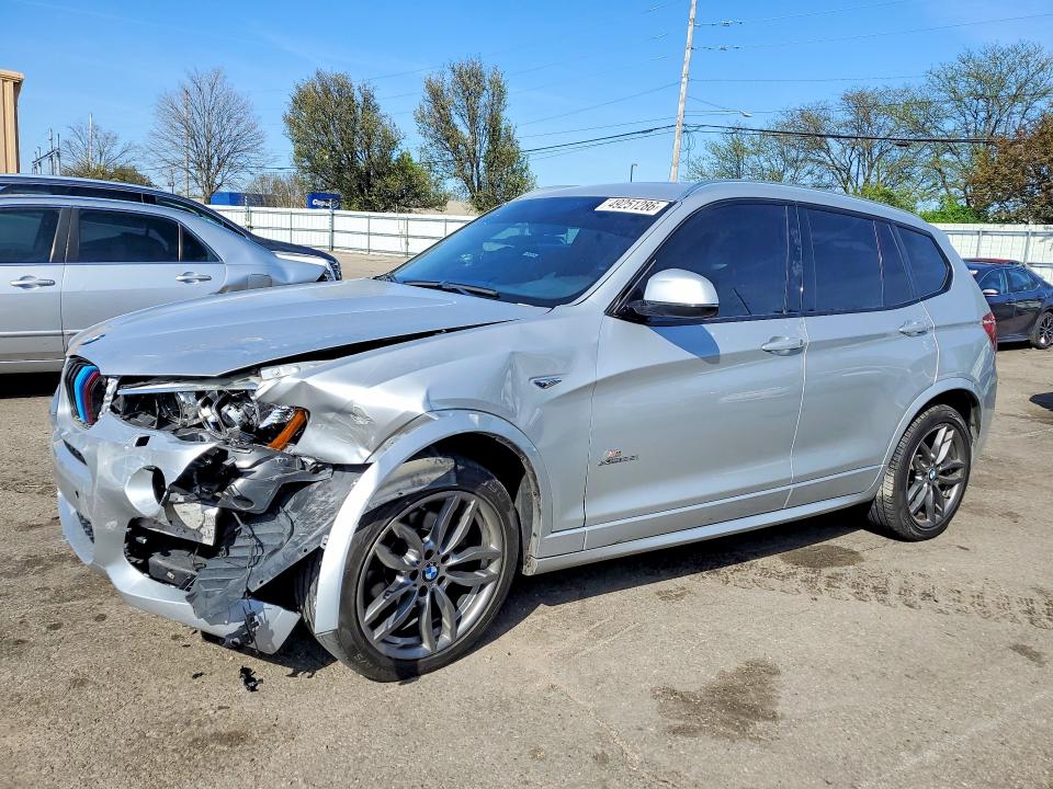 2016 BMW X3 — VIN 5UXWX7C50G0K36520
