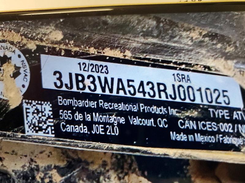 3JB3WA543RJ001025