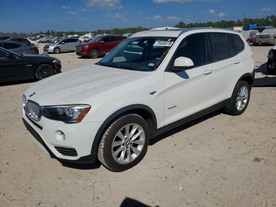 2015 BMW X3 XDRIVE — VIN 5UXWX9C51F0D48367
