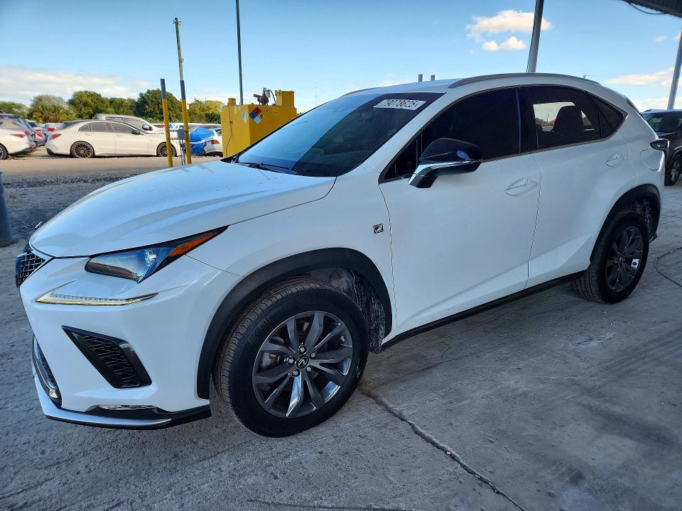 2021 LEXUS NX 300 — VIN JTJSARBZ4M2193492