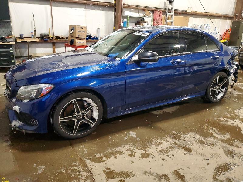2018 MERCEDES-BENZ C 300 4MAT — VIN 55SWF4KB4JU262068