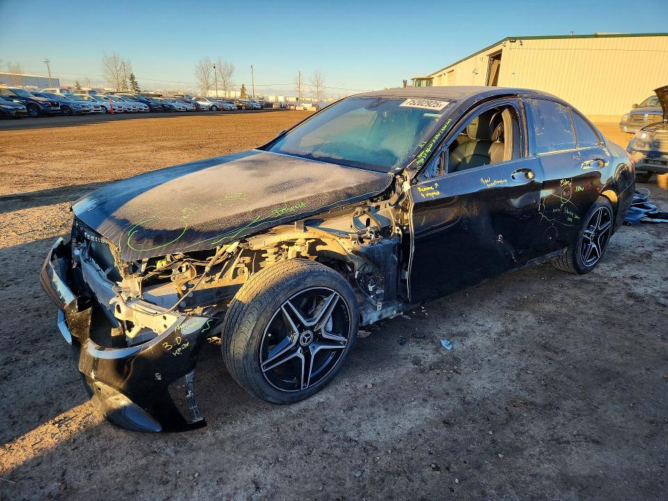 2021 MERCEDES-BENZ C 300 4MAT — VIN W1KWF8EB1MR631378