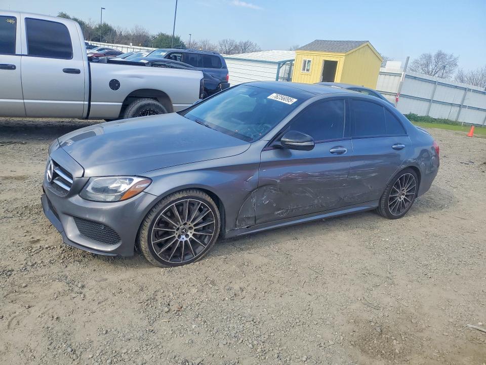 2017 MERCEDES-BENZ C 300 — VIN 55SWF4JB4HU234217
