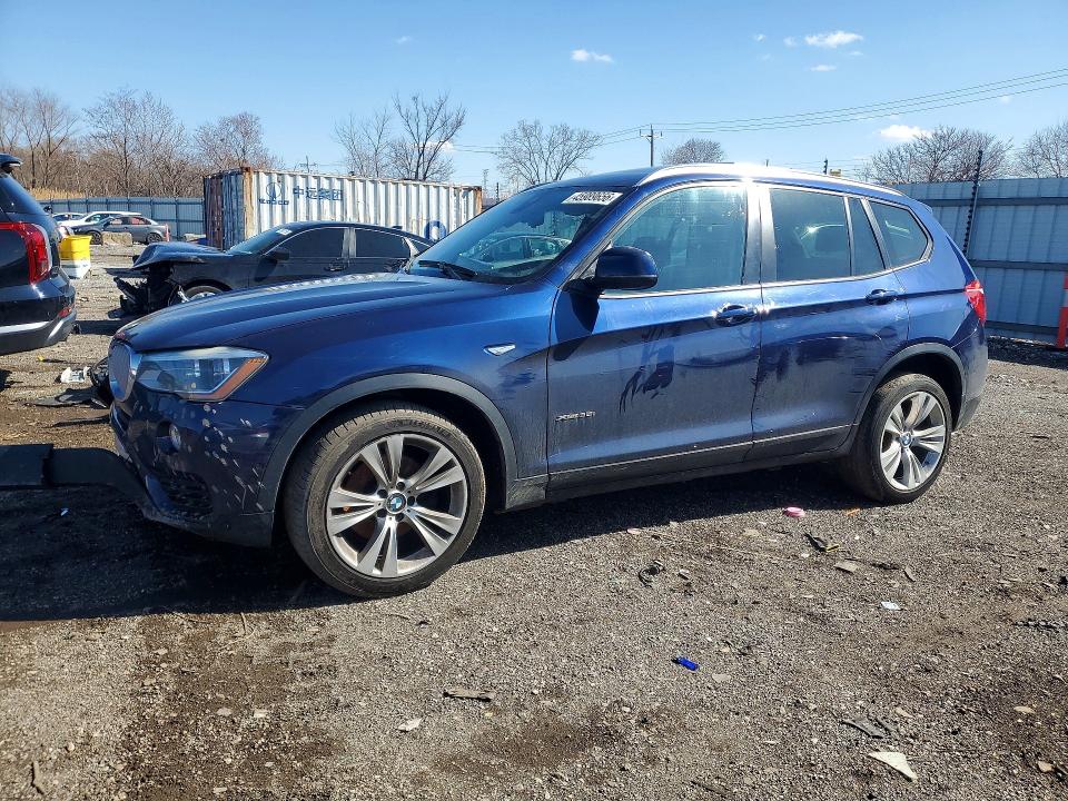 2016 BMW X3 — VIN 5UXWX7C57G0K36157