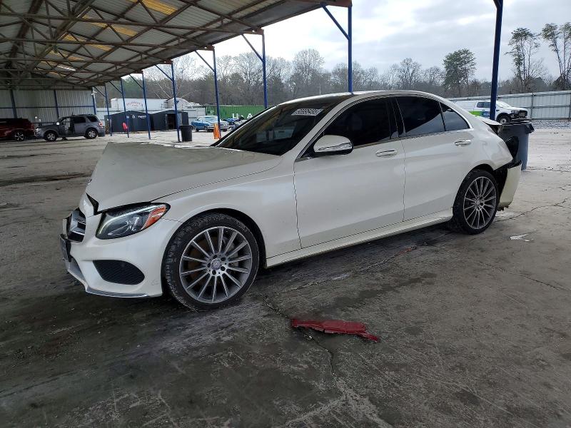2015 MERCEDES-BENZ C 300 4MAT — VIN 55SWF4KB2FU009421