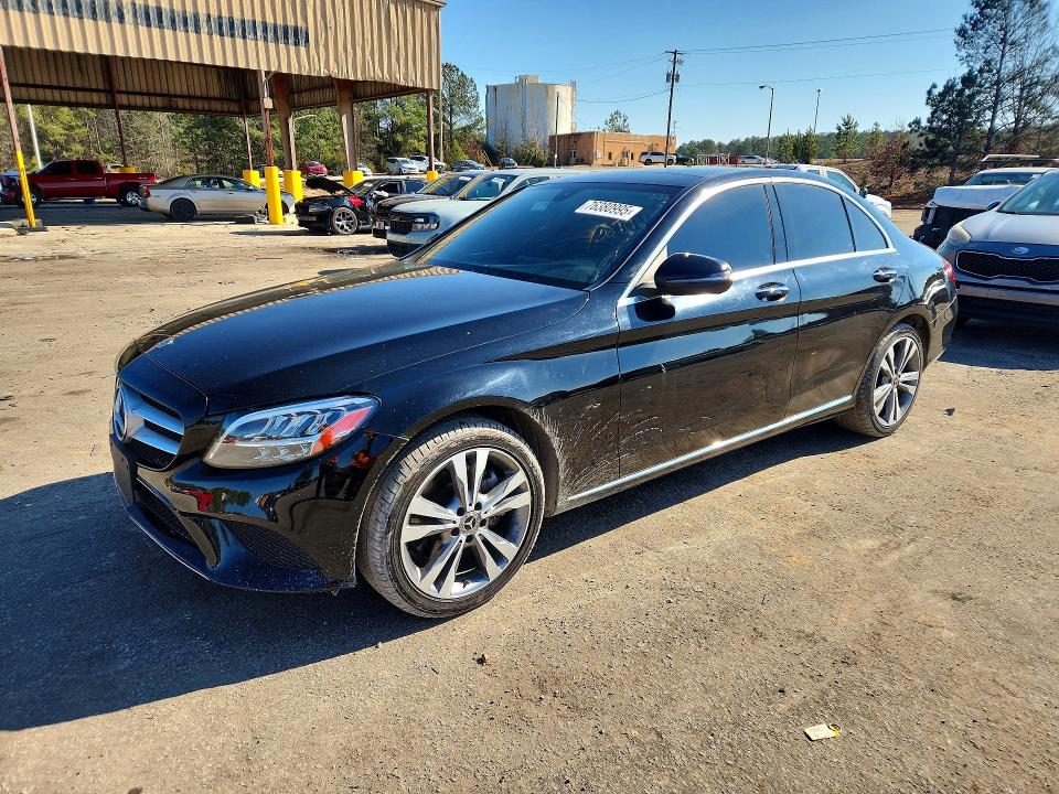 2019 MERCEDES-BENZ C 300 4MAT — VIN WDDWF8EB2KR484503