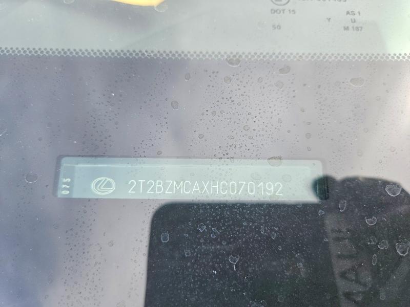 2T2BZMCAXHC070192