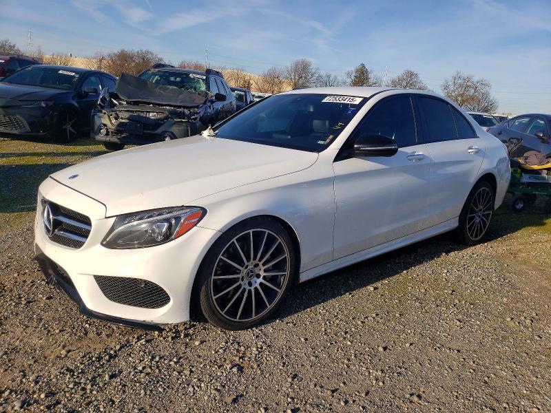 2017 MERCEDES-BENZ C 300 — VIN 55SWF4JB2HU212314