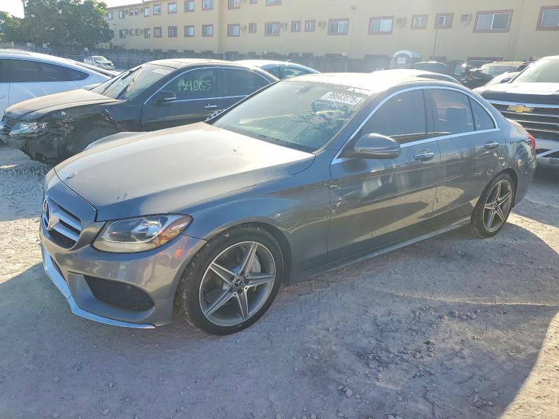 2018 MERCEDES-BENZ C 300 — VIN WDDWF4JB3JR387100
