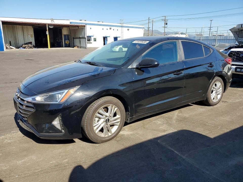 2019 HYUNDAI ELANTRA — VIN KMHD84LF1KU843486