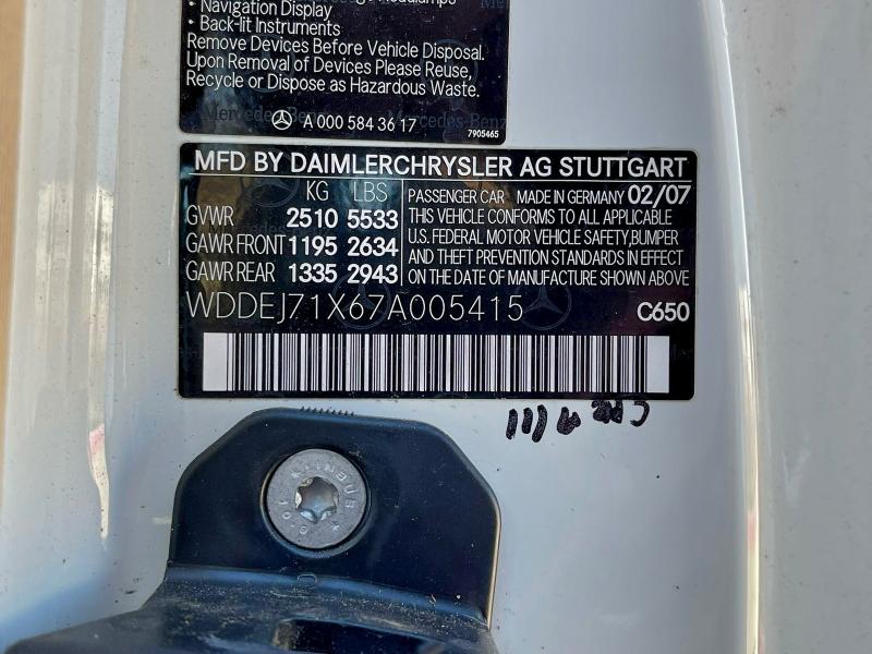 WDDEJ71X67A005415